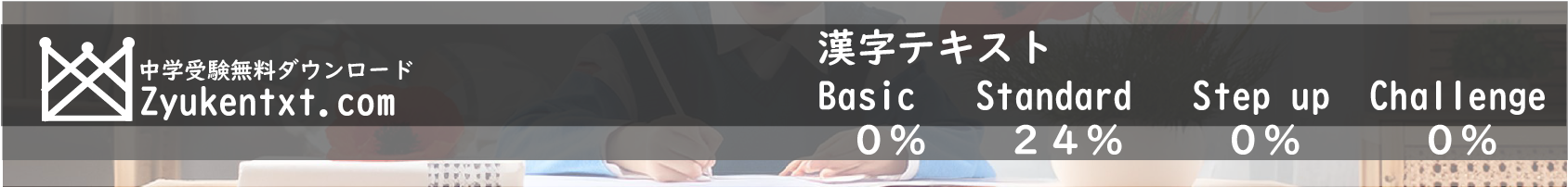 中学受験で必要な漢字と、幅広い知識